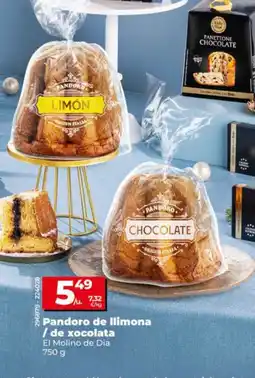 Dia EL MOLINO DE DIA Pandoro de llimona / de xocolata oferta