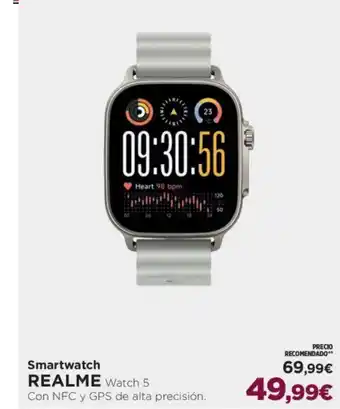 El Corte Inglés REALME Smartwatch oferta