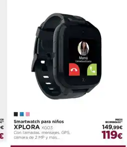 El Corte Inglés XPLORA Smartwatch para niños oferta