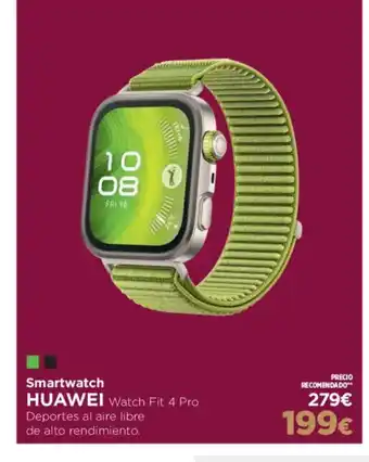 El Corte Inglés HUAWEI Smartwatch oferta