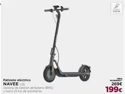 El Corte Inglés NAVEE Patinete eléctrico oferta