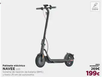 El Corte Inglés NAVEE Patinete eléctrico oferta