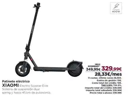 El Corte Inglés XIAOMI Patinete eléctrico oferta