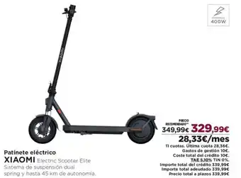 El Corte Inglés XIAOMI Patinete eléctrico oferta