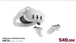 El Corte Inglés META Gafas de realidad mixta oferta