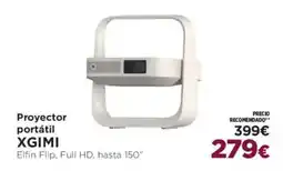 El Corte Inglés XGIMI Proyector portátil oferta