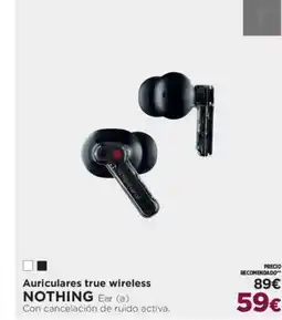 El Corte Inglés NOTHING Auriculares true wireless oferta
