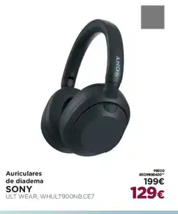 El Corte Inglés SONY Auriculares de diadema oferta