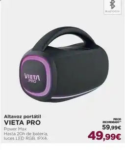 El Corte Inglés VIETA PRO Altavoz portátil oferta