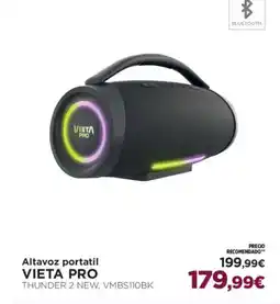 El Corte Inglés VIETA PRO Altavoz portatil oferta