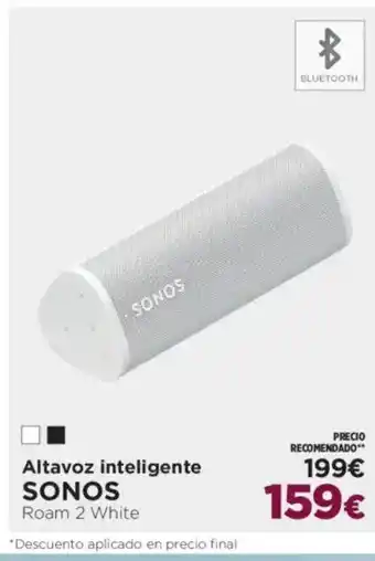 El Corte Inglés SONOS Altavoz inteligente oferta