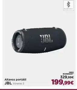 El Corte Inglés JBL Altavoz portátil oferta