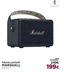 El Corte Inglés MARSHALL Altavoz portatil oferta