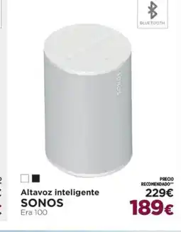 El Corte Inglés SONOS Altavoz inteligente oferta