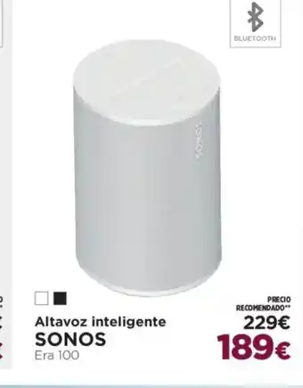 El Corte Inglés SONOS Altavoz inteligente oferta