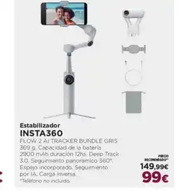 El Corte Inglés INSTA360 Estabilizador oferta