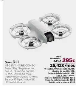 El Corte Inglés DJI Dron oferta