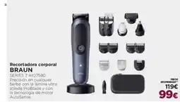 El Corte Inglés BRAUN Recortadora corporal oferta