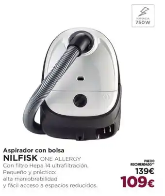 El Corte Inglés NILFISK Aspirador con bolsa oferta