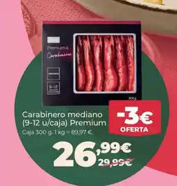 La Sirena Carabinero mediano oferta