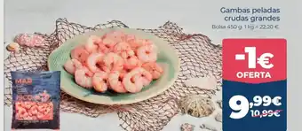 La Sirena Gambas peladas crudas grandes oferta