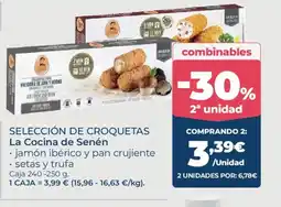La Sirena LA COCINA DE SENÉN Selección de croquetas oferta