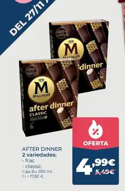 La Sirena After dinner oferta