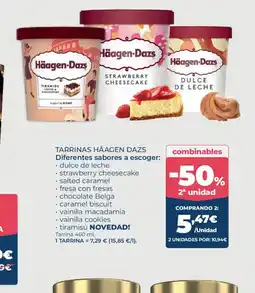 La Sirena HÄAGEN DAZS Tarrinas oferta