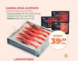 La Sirena Gamba roja alistado oferta