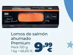 La Sirena Lomos de salmón ahumado oferta