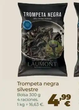 La Sirena Trompeta negra silvestre oferta