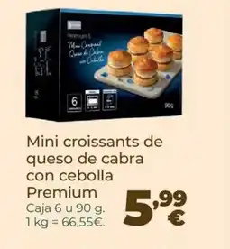 La Sirena Mini croissants de queso de cabra con cebolla Premium oferta