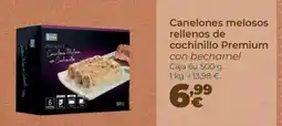La Sirena Canelones melosos rellenos de cochinillo Premium oferta