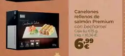 La Sirena Canelones rellenos de salmón Premium oferta