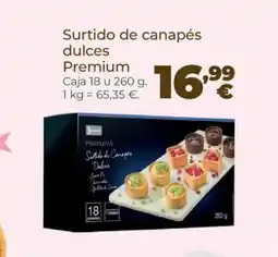 La Sirena Surtido de canapés dulces oferta