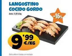 AhorraMas Langostino cocido gordo oferta