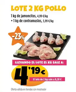 AhorraMas Lote pollo oferta