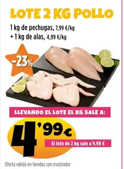 AhorraMas Lote pollo oferta