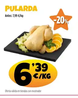 AhorraMas Pularda oferta