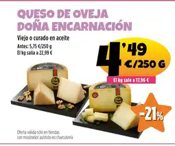 AhorraMas Queso de oveja doña encarnación oferta