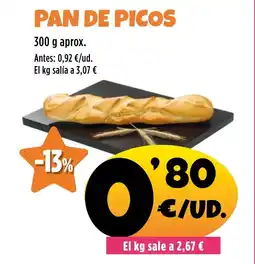 AhorraMas Pan de picos oferta