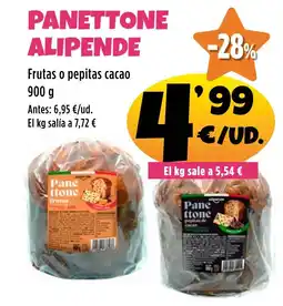 AhorraMas Panettone alipende oferta