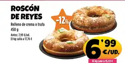 AhorraMas Roscón de reyes oferta
