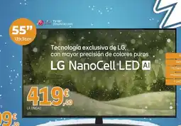 E.Leclerc LG TV 55" 55NANO81A6A oferta