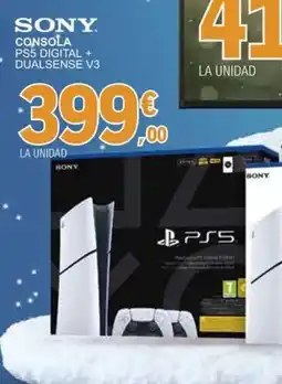 E.Leclerc SONY Consola ps5 digital + dualsense v3 oferta