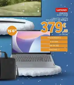 E.Leclerc LENOVO Portátil slim3 15IAN8 oferta