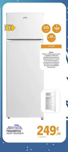 E.Leclerc ARTICA Frigorífico AEDP160550EW oferta