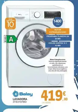 E.Leclerc BALAY Lavadora 3TS3107BD oferta