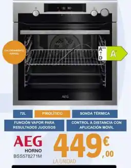 E.Leclerc AEG Horno BSS578271M oferta