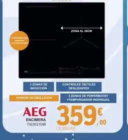 E.Leclerc AEG Encimera TI63IQ10IB oferta